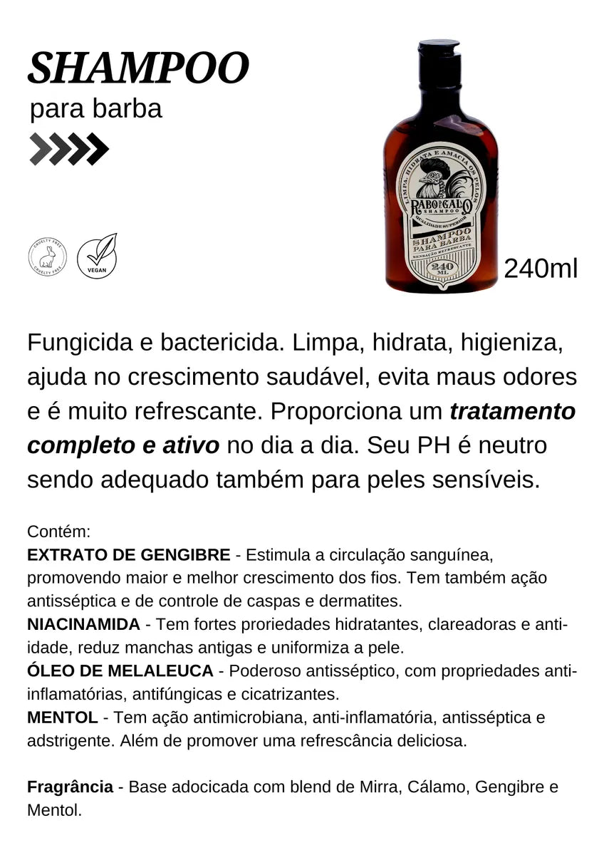 SHAMPOO PARA BARBA