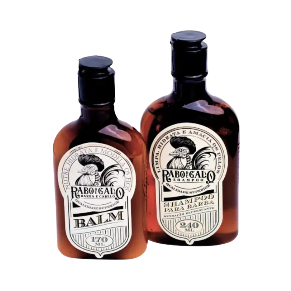 KIT BARBA - BALM PARA BARBA + SHAMPOO PARA BARBA