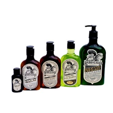 KIT BARBA COMPLETO - Shaving, Pós-barba, Shampoo, Balm e Óleo